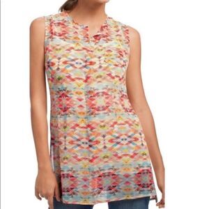 Cabi Avery sleeveless tunic top